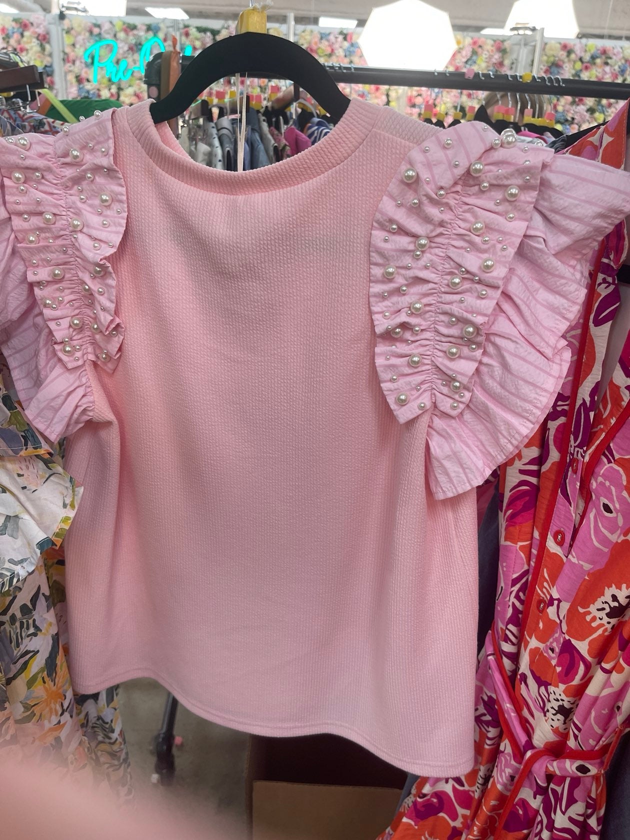 Be My Valentine Ruffle Top