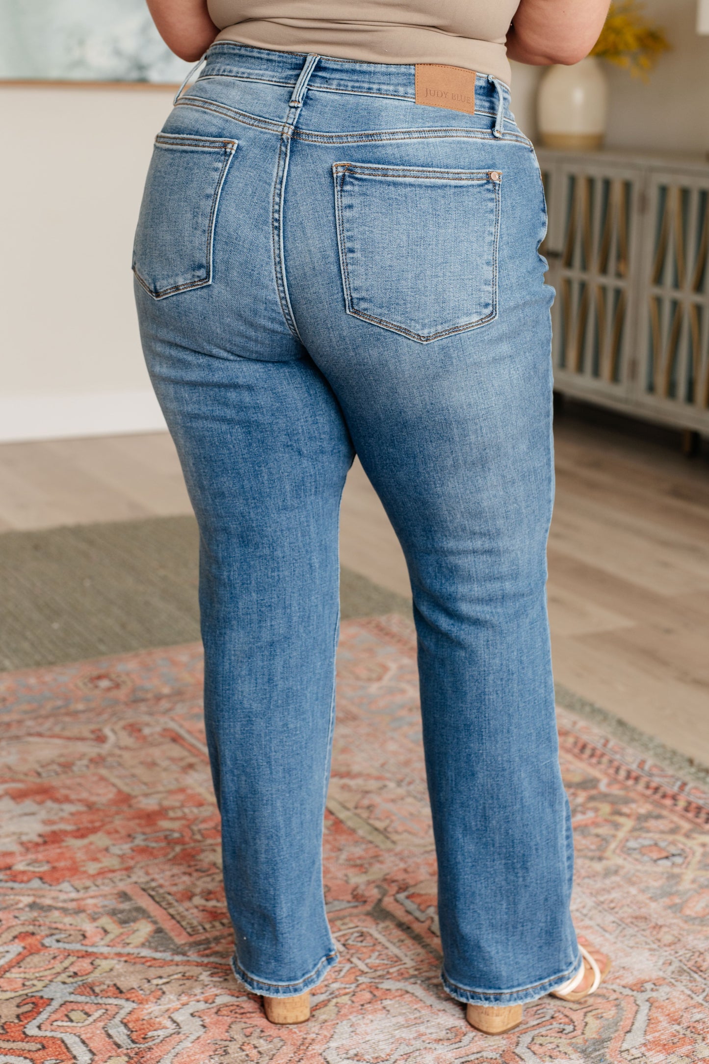 Genevieve Mid Rise Vintage Bootcut Jeans - Simply Polished Boutique