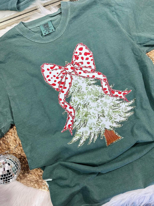 Christmas tree tee