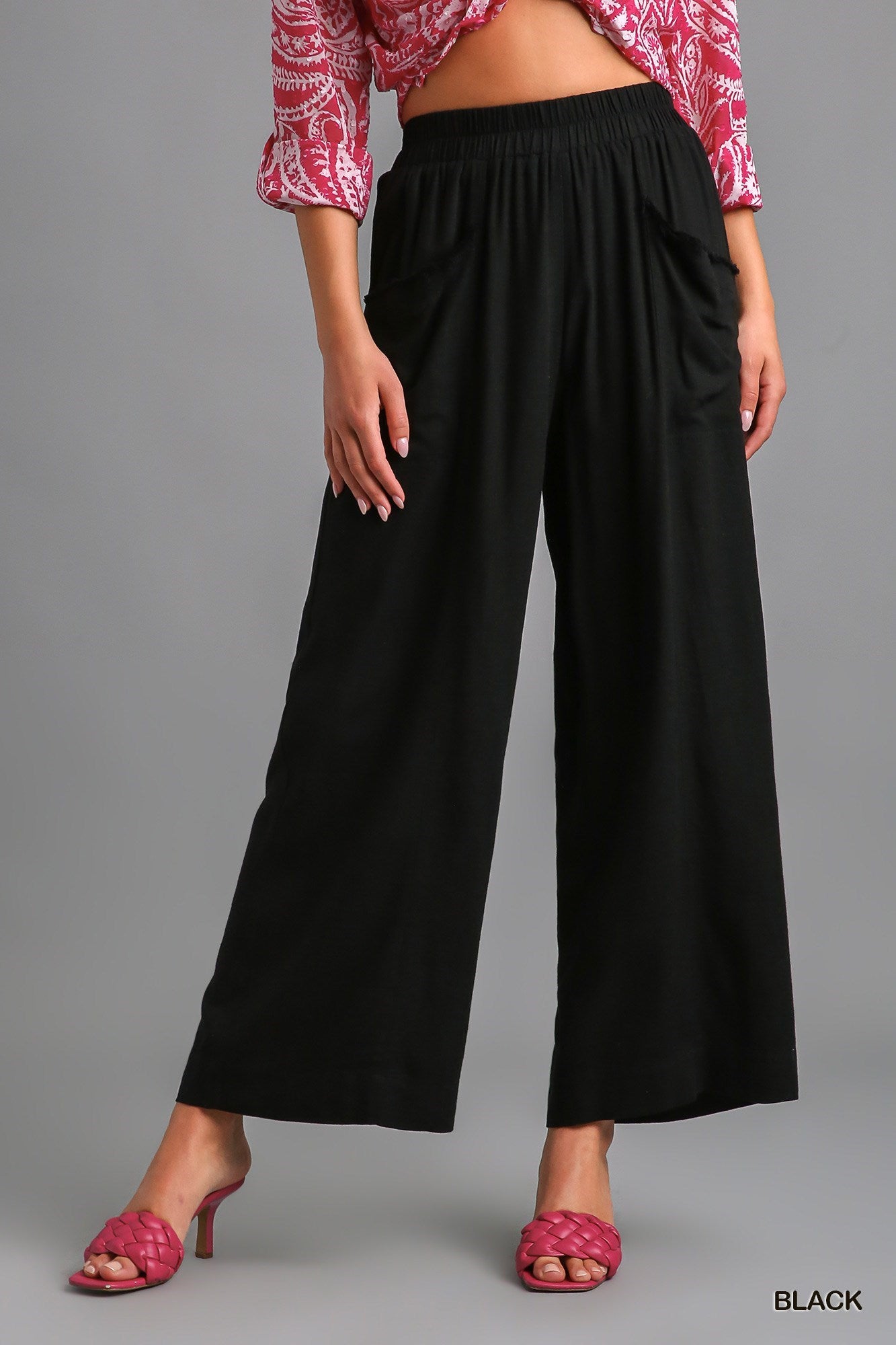 Black Linen Pants