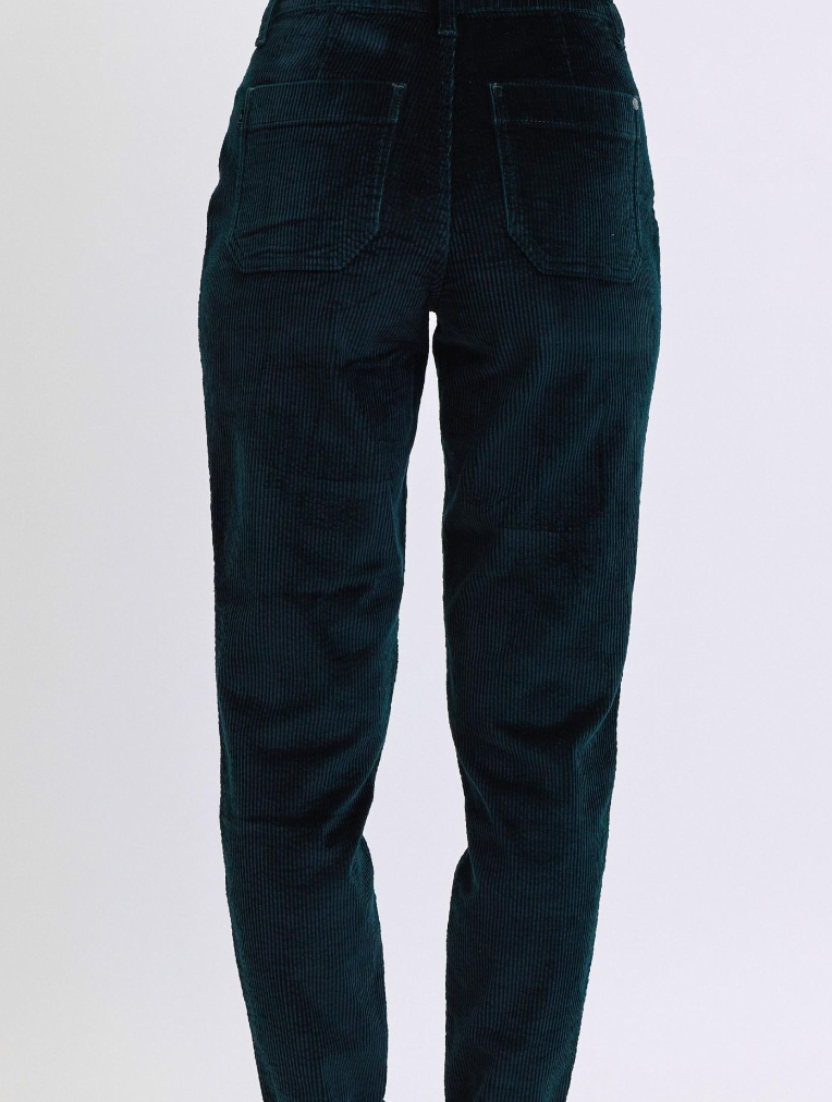 JUDY B HW Corduroy Cuffed Jogger